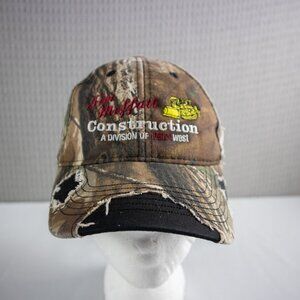 Realtree Patchwork Construction Strapback Hat